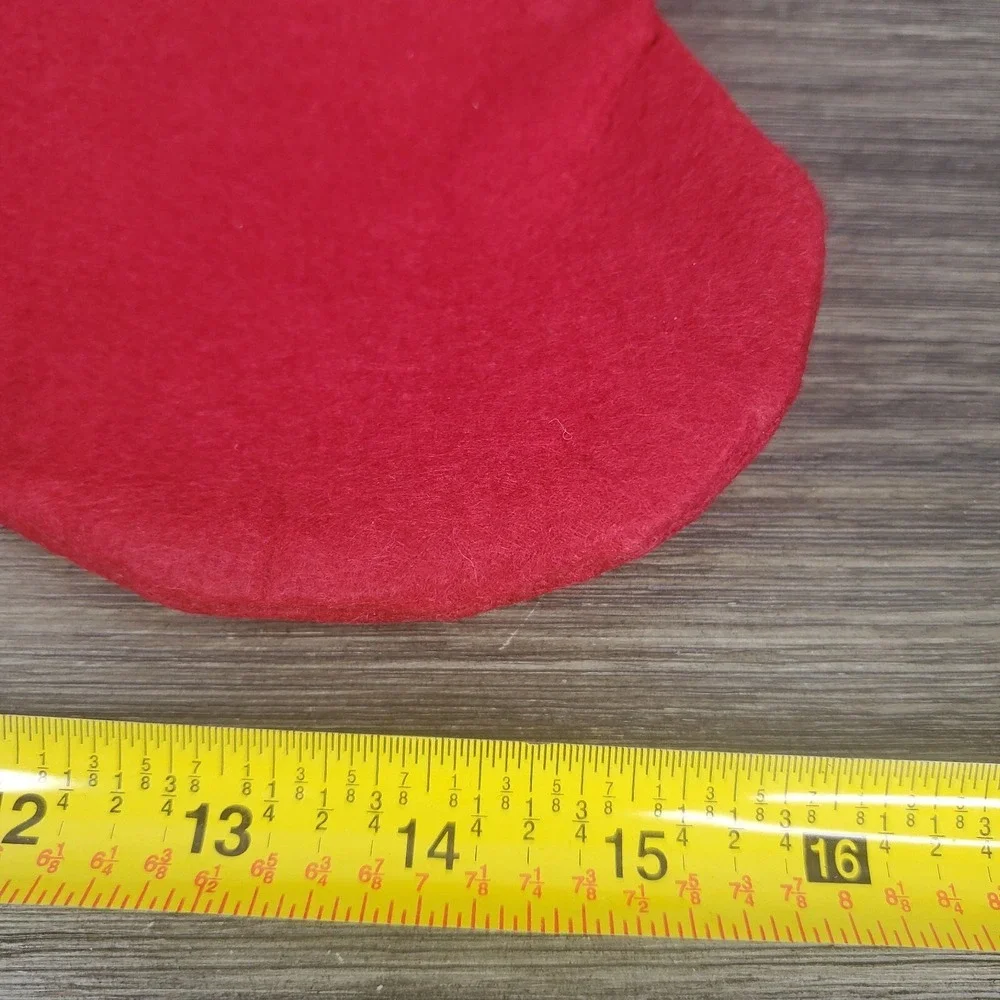 Merry Makings Red Premium Pre-stuffed Pet Stocking Dog‎ Toys, Medium Bone Shape
